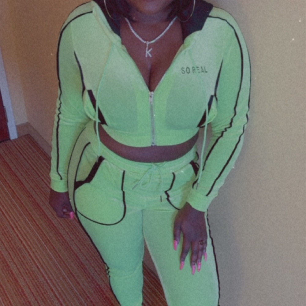 Green Gsuwoo Two piece set